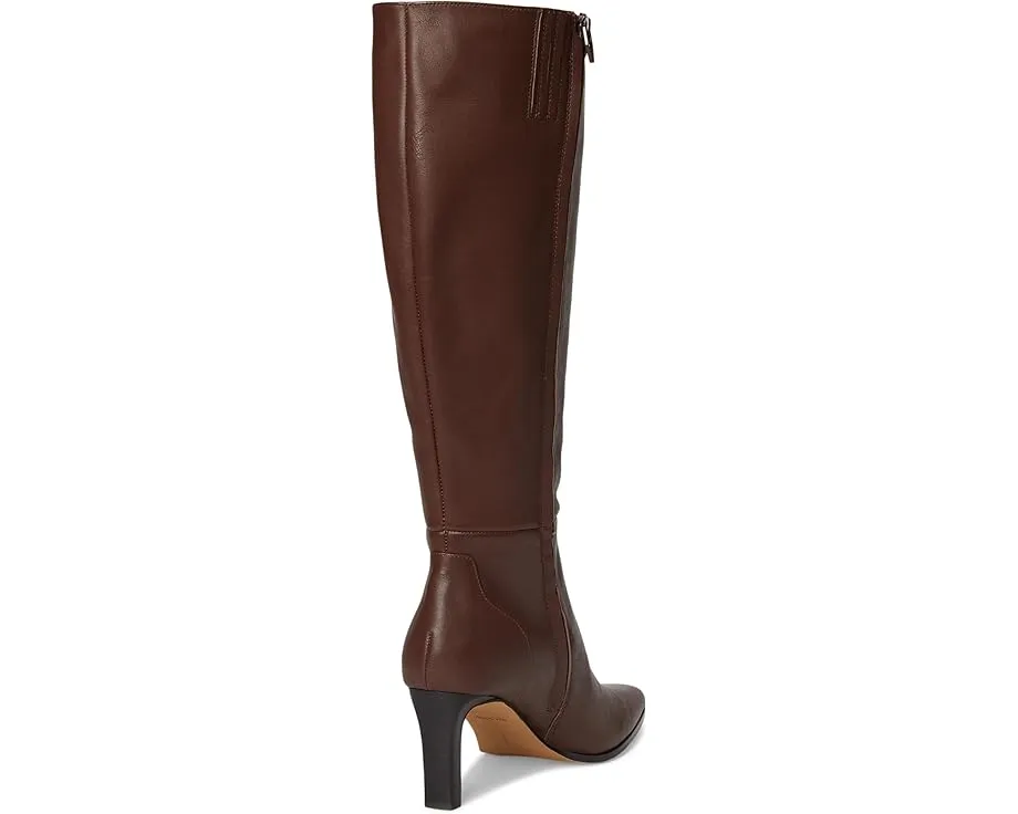 Сапоги Dolce Vita Emmi Wide Calf до колена на шпильке с кожаным верхом