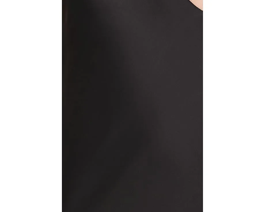 Платье Norma Kamali по косой длиной до середины икры на тонких бретелях