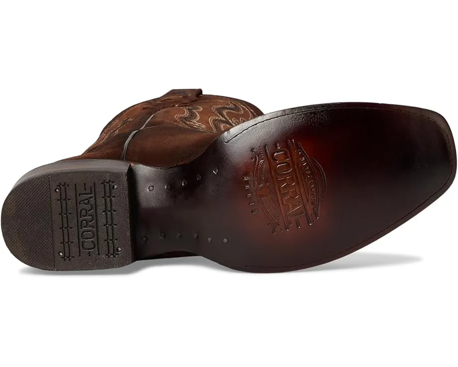 Ковбойские сапоги Corral C4176 с вышивкой и квадратным носком