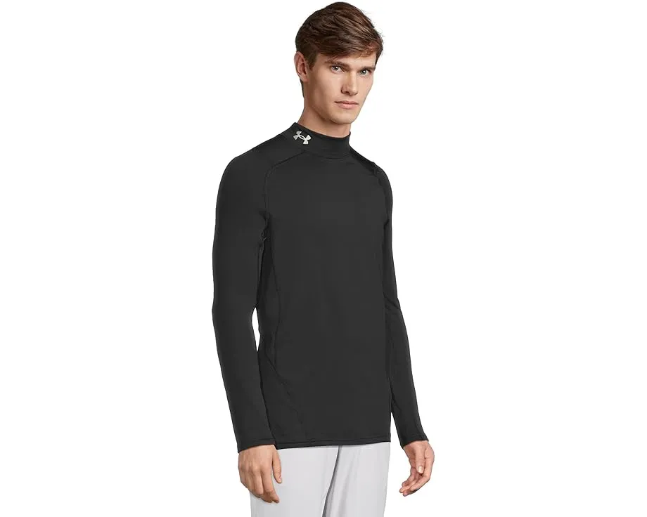 Under Armour ColdGear Armour Fitted Mock с двуслойной тканью и воротником-стойкой