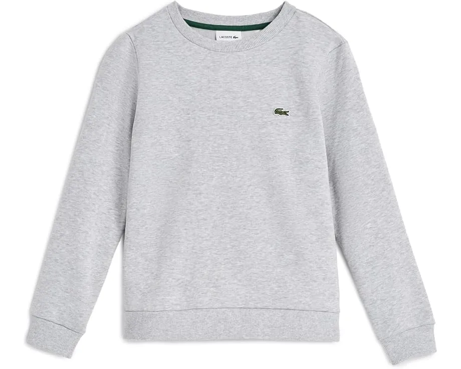 Детская фуфайка Lacoste Core Fleece Crew из флиса
