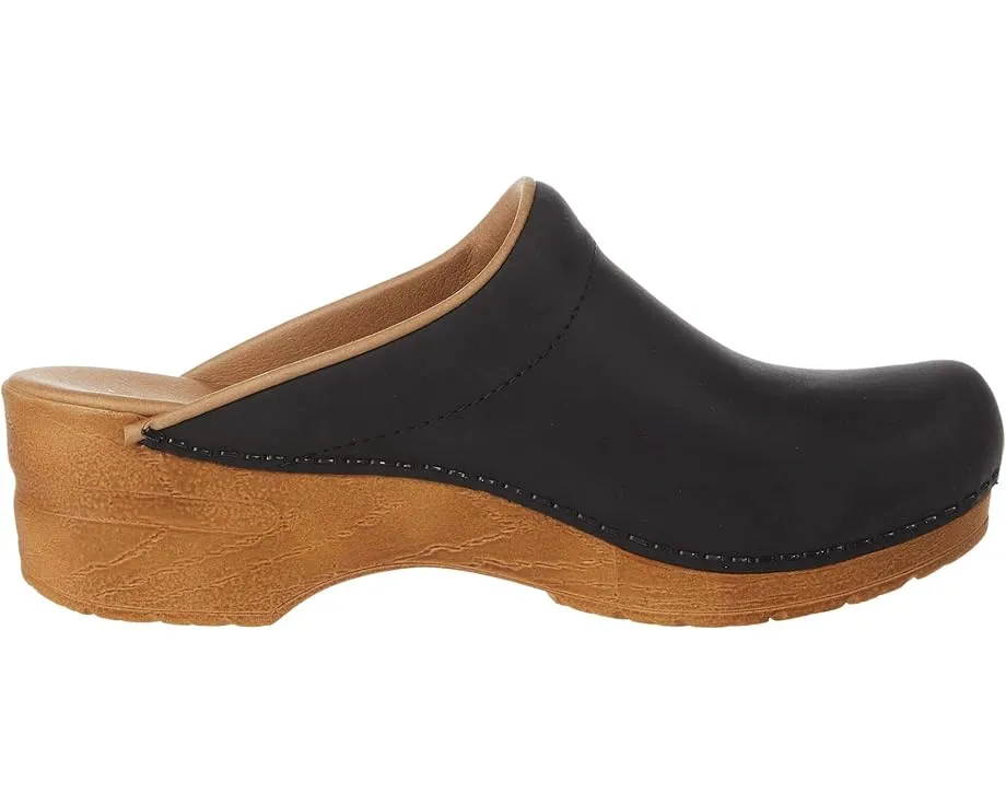 Рабочие сабо Ellis от Sanita с анатомической стелькой и подошвой рокер