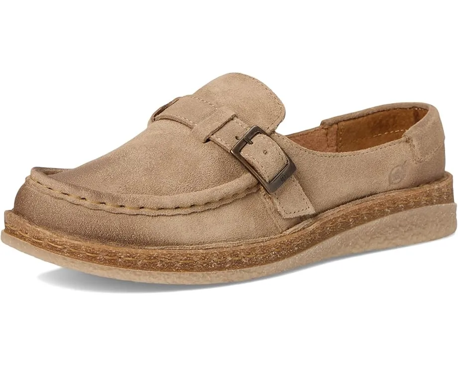 Ботинки Born Cory из замши с регулируемой пряжкой и пробковой подошвой