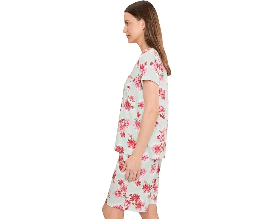 Пижамный набор V-Neck Tee и шорты Bermuda от Karen Neuburger
