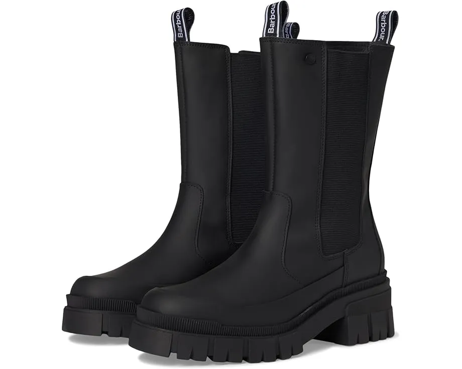 Chelsea ботинки Barbour Sidneigh из прорезиненной кожи на массивной подошве