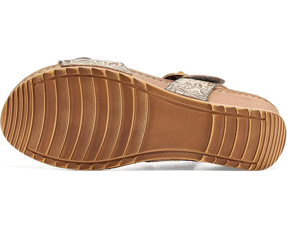 L'Artiste by Spring Step Сандалии Gottaget на платформе с ручной росписью