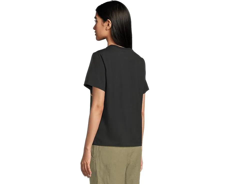 Футболка L.L.Bean Signature Premium Essential с принтом и коротким рукавом