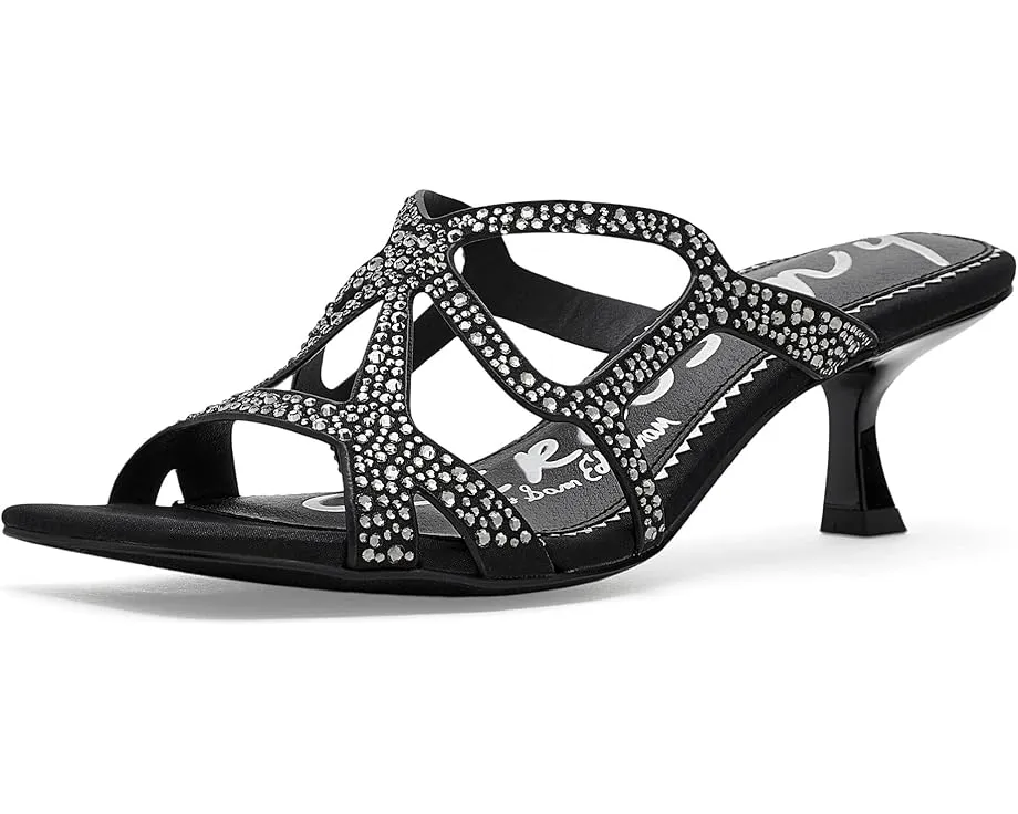 Сандалии Justine от Circus NY by Sam Edelman с котячьим каблуком и декором