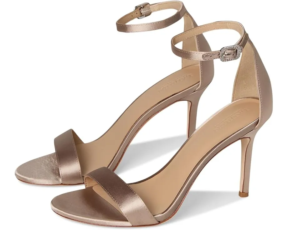 Босоножки Allie на шпильке из атласа с пряжкой Lauren Ralph Lauren