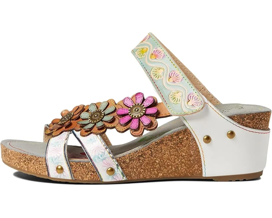 Туфли Delight на платформе с ярким цветочным принтом