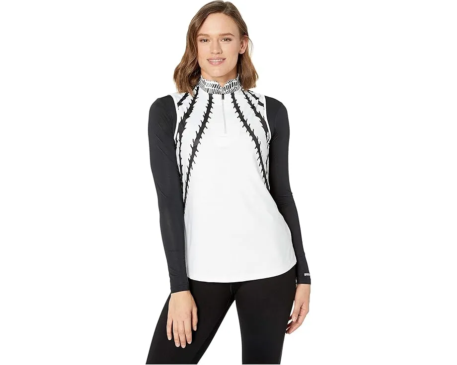 Кроп-топ Jamie Sadock с длинным рукавом и защитой от солнца SPF 35