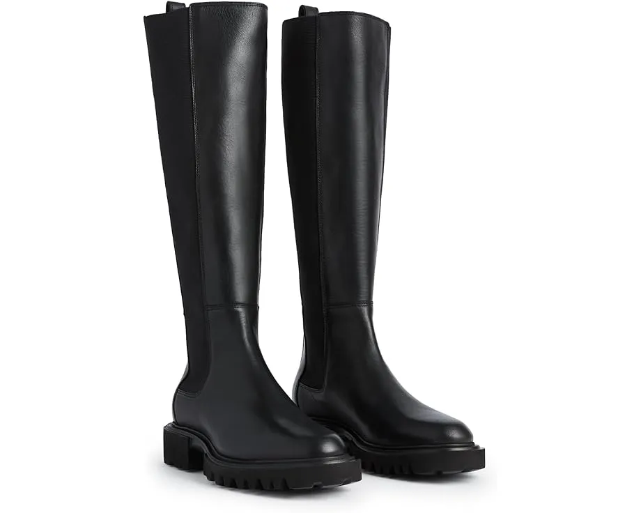 Ботинки AllSaints Maeve до колена с квадратным каблуком