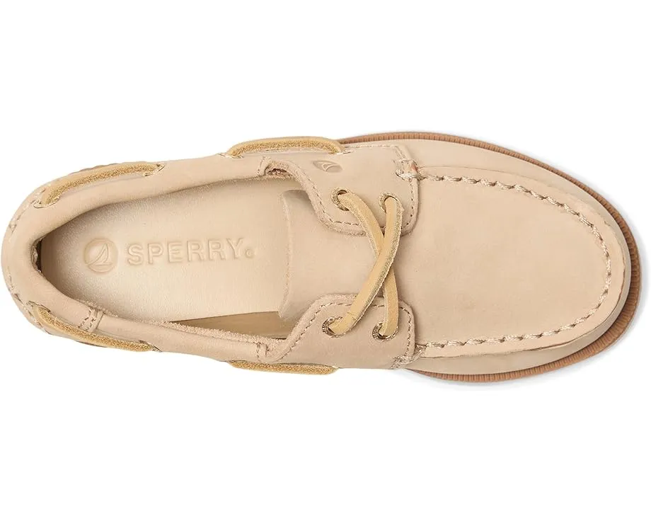 Детские лодочники Sperry Kids Authentic Original с ручной строчкой и непромокаемой подошвой