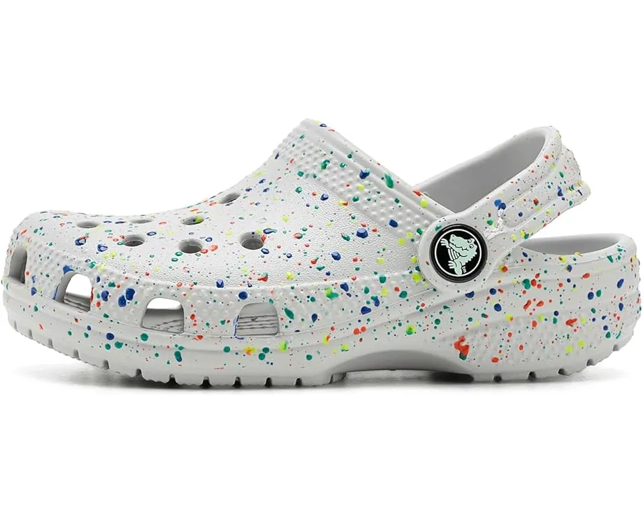 Crocs Classic Marbled Tie-Dye Clog сабо с мраморным принтом тай-дай