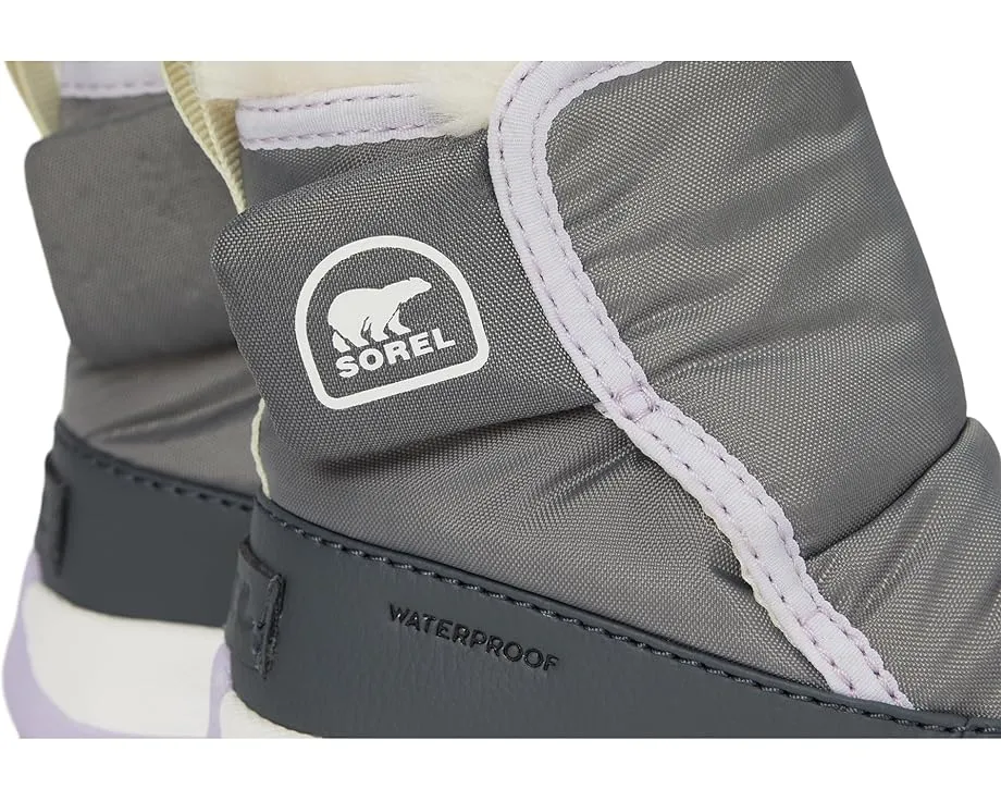 Детские ботинки SOREL Whitney II Plus Bootie WP на липучке с водонепроницаемой конструкцией