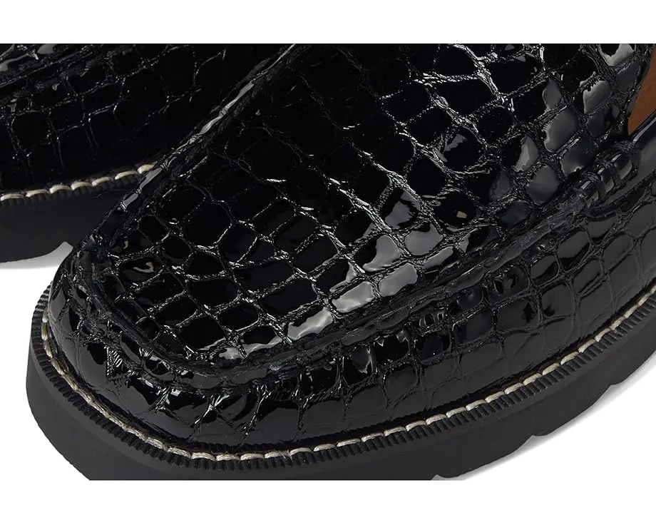 Лоферы Donald Pliner Ombre с тиснением под крокодила