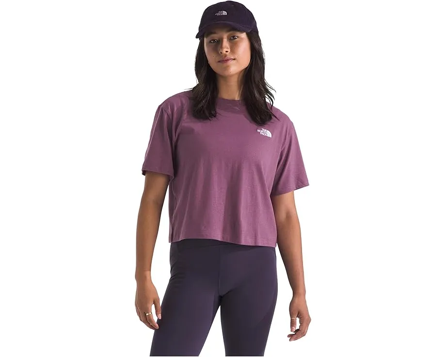 Кроп-футболка Evolution Simple Dome с коротким рукавом и свободным кроем