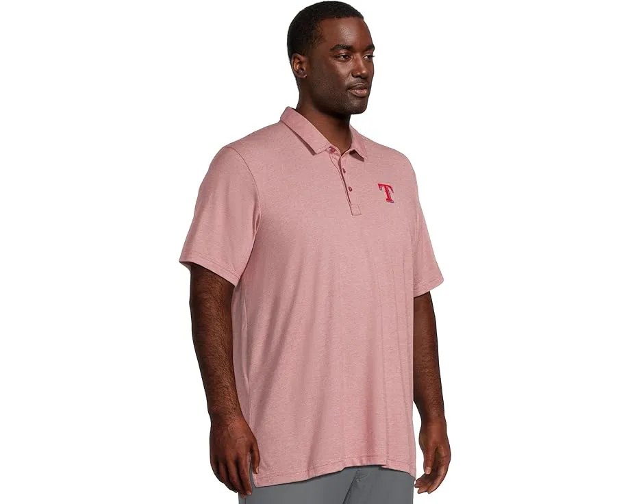 Поло TravisMathew Texas Rangers The Zinna с контрастным логотипом