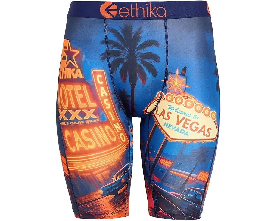 Трусы ethika Vegas с эластичным поясом и ярким принтом