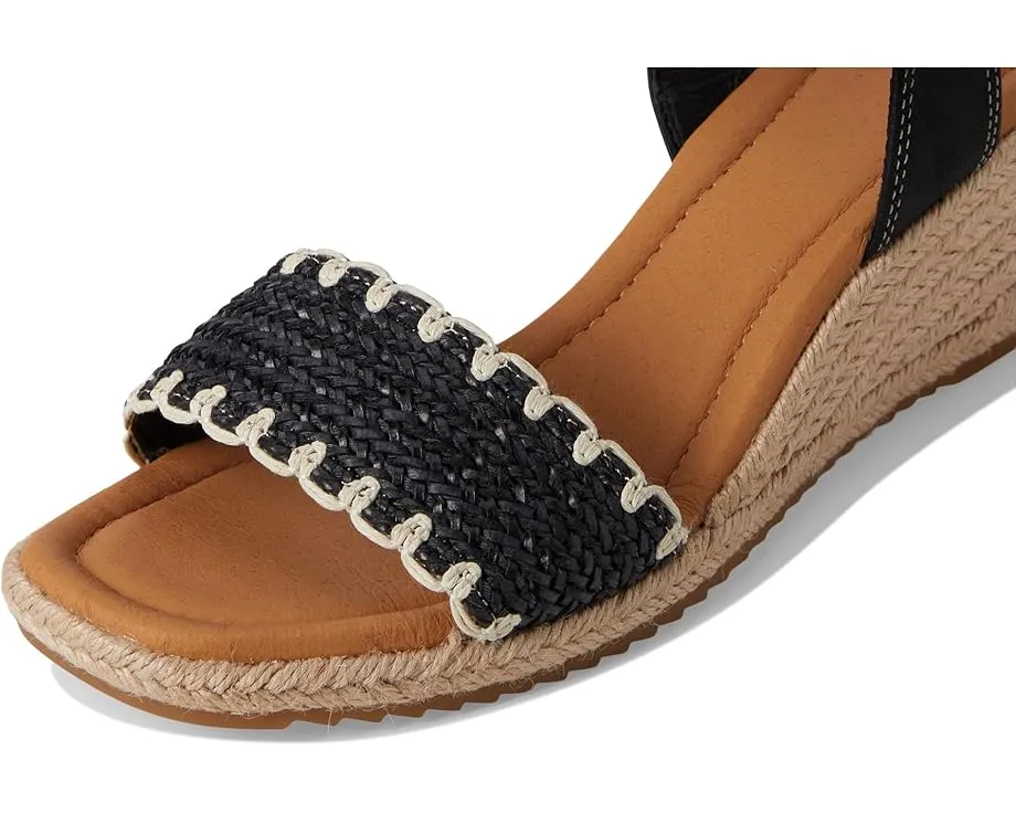 Сандалии Inez от Sofft с плетеным клином и застежкой на пряжку