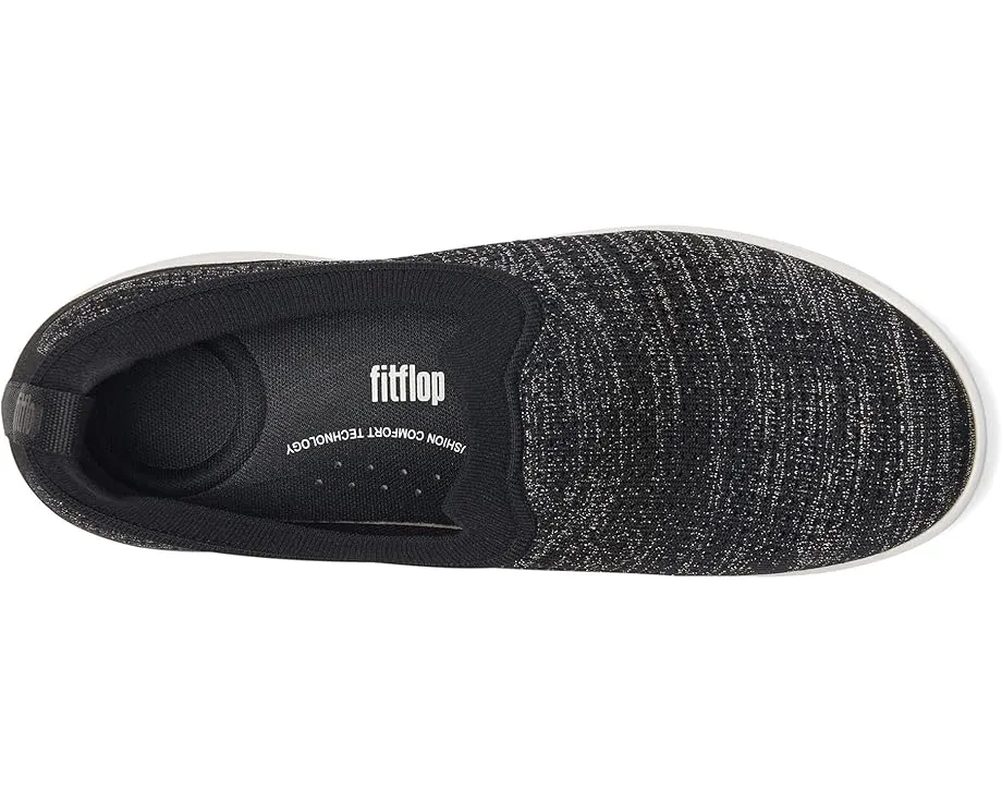 Кроссовки FitFlop Super-Q Knit Slip-On без шнурков