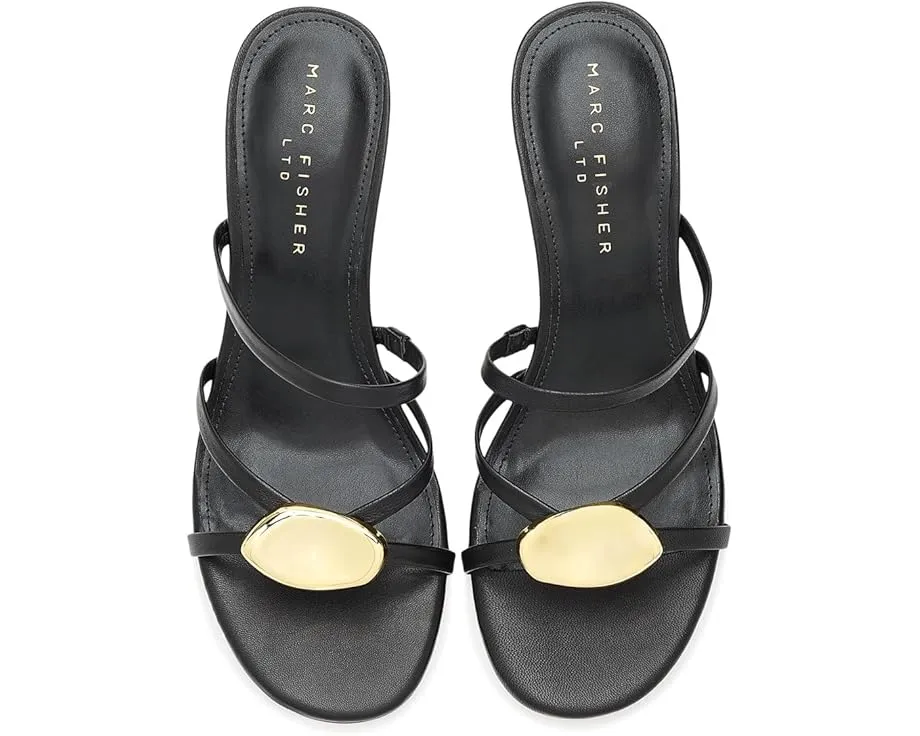 Сандалии Natesa на шпильке с переплетенными ремешками от Marc Fisher LTD