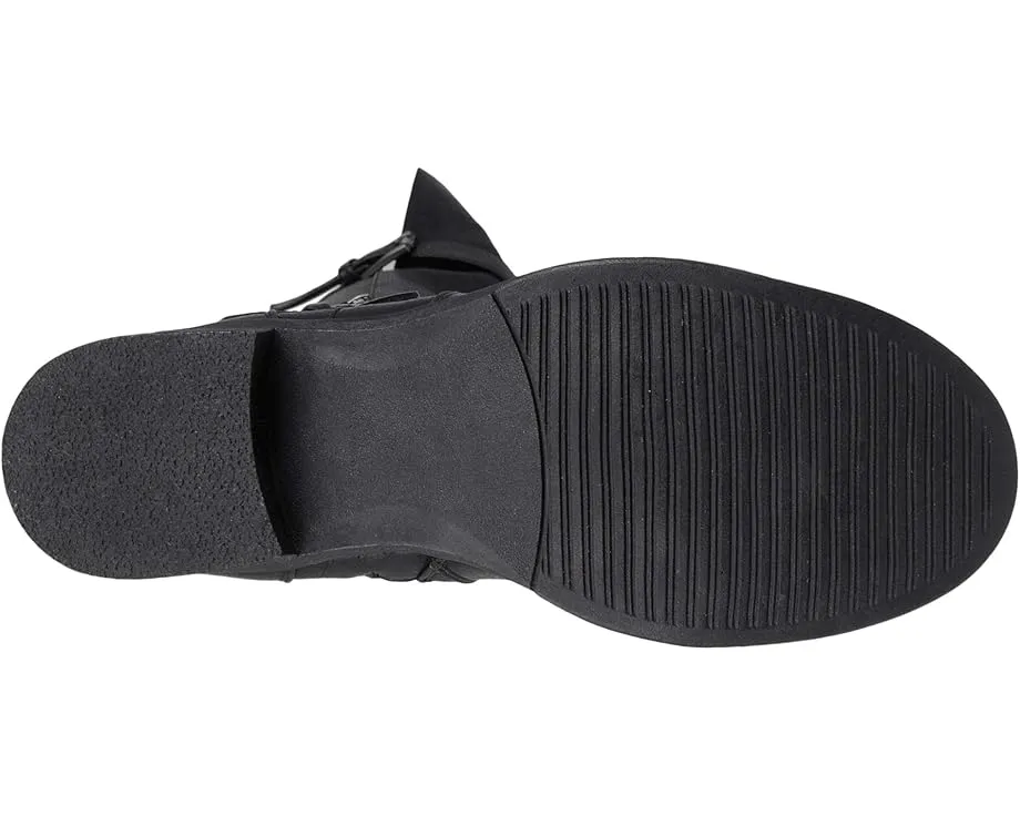 Мото-ботинки Journee Collection Bite с ремешками и пряжками ниже колена