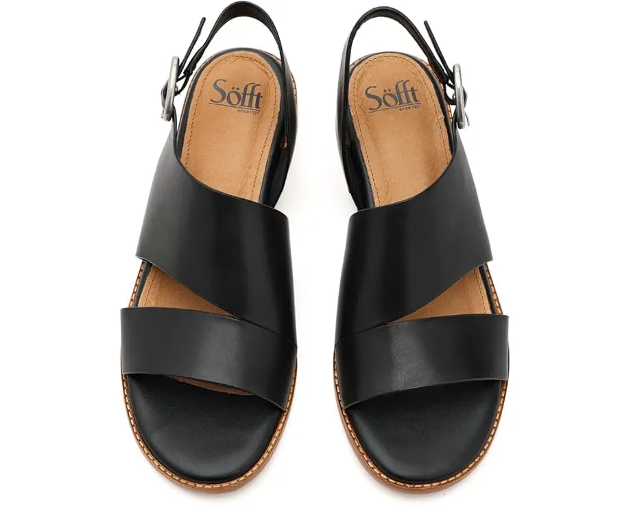 Босоножки Sofft Nivian с асимметричным верхом и ремешком на щиколотке