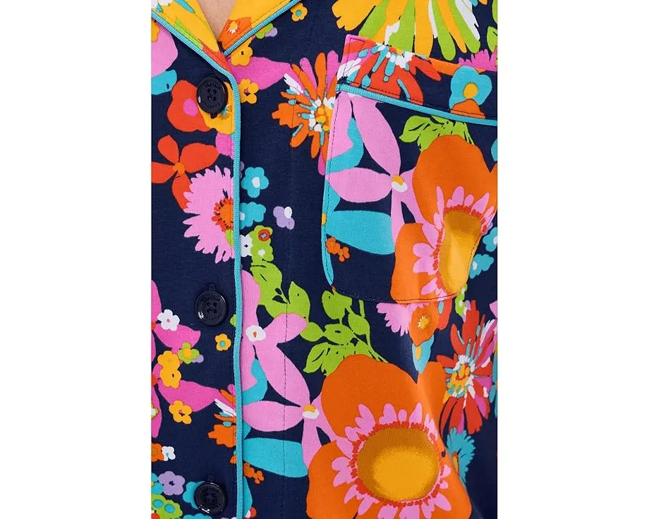 Bedhead PJs пижамный комплект с короткими рукавами и шортами из хлопка