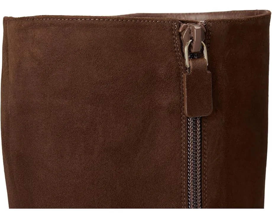 Высокие сапоги Vinnie Zip 50 на изящном каблуке из козьей кожи Stuart Weitzman