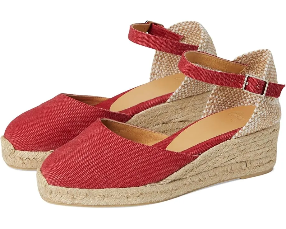 CASTANER Carol 30 эспадрильи на танкетке с ремешком на щиколотке