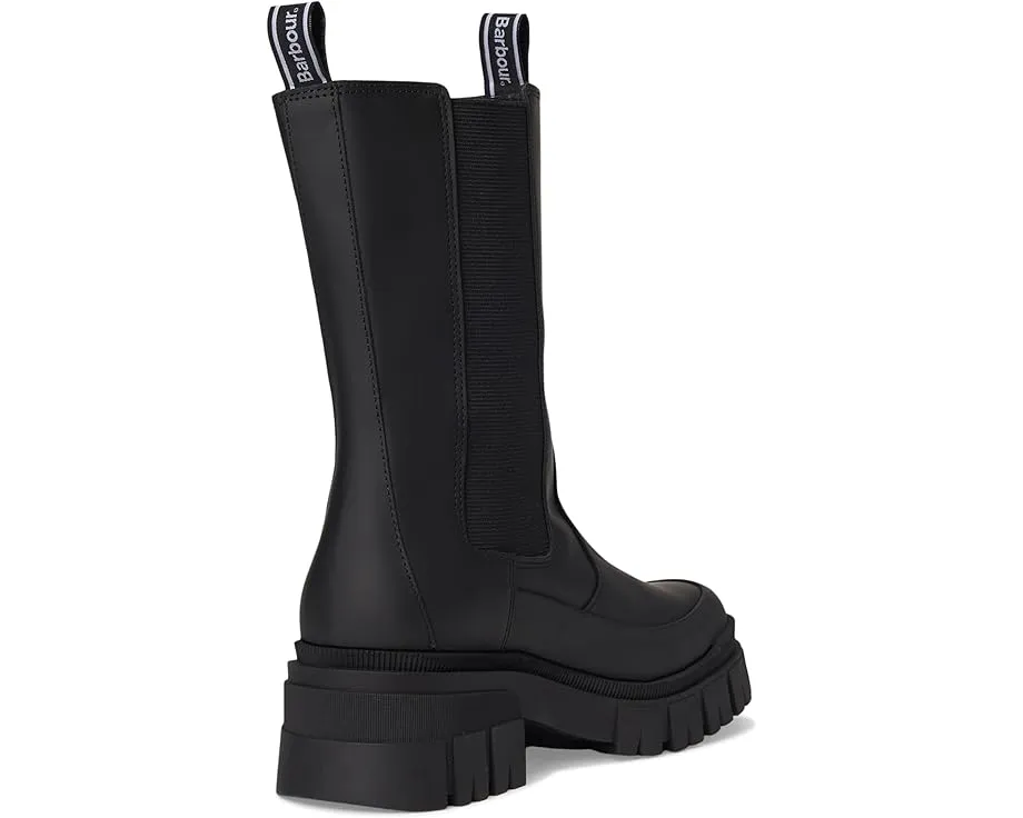 Chelsea ботинки Barbour Sidneigh из прорезиненной кожи на массивной подошве