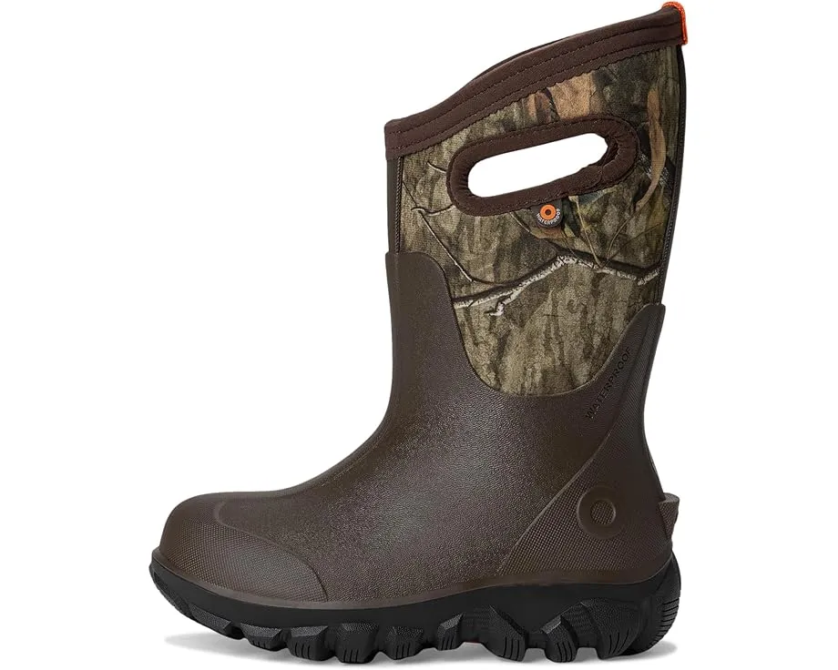 Детские сапоги Bogs Kids Classic Seamless с камуфляжным принтом Mossy Oak и отстегивающейся пяткой