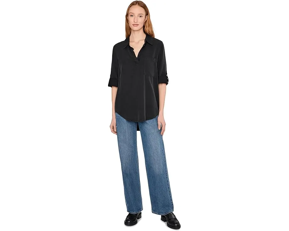 Туника Mod-o-doc с отворотами на рукавах и накладным карманом