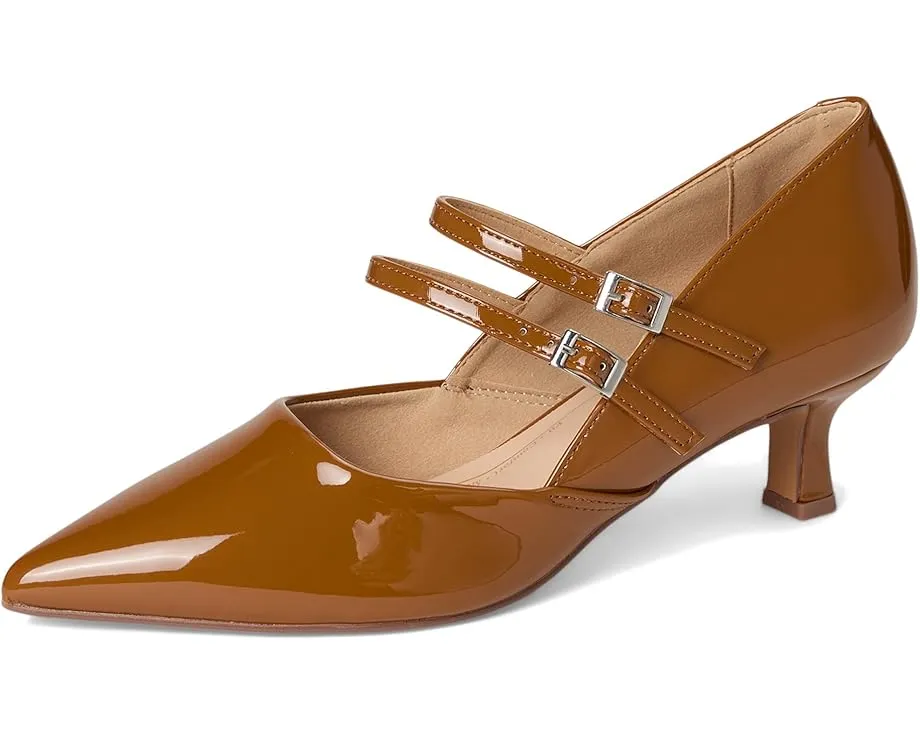 Туфли-лодочки Journee Collection Carnation с ремешком и котячьим каблуком