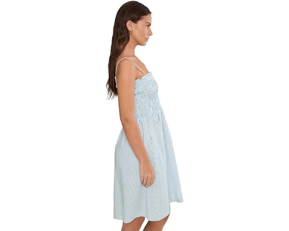 Мини-платье Seafolly Beach Club с присборенным лифом и регулируемыми бретелями