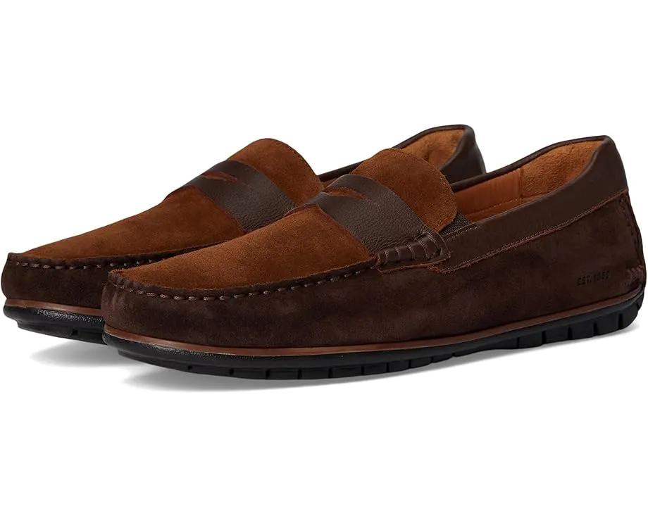 Johnston & Murphy Cort 2.0 Penny мокасины с ручной строчкой и стелькой TRUFOAM