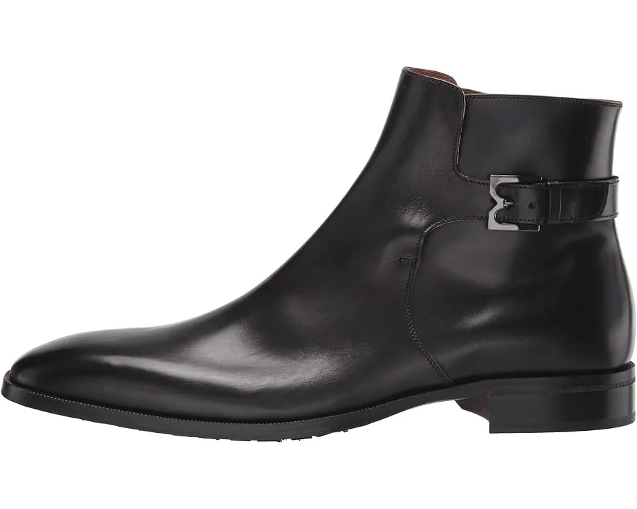 Ботинки Bruno Magli Angiolini из состаренной кожи с декоративной пряжкой и молнией