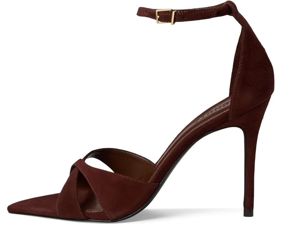 Босоножки Schutz Hilda Leaf на высокой шпильке с перекрещивающимися ремешками