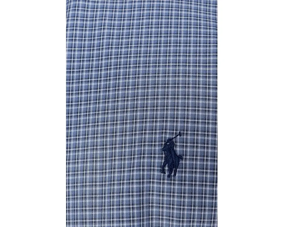 Классическая рубашка Polo Ralph Lauren в клетку из стретч поплина