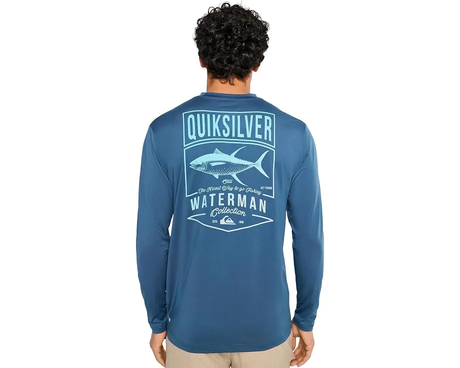 Серф-футболка Quiksilver Gradient Tuna с длинным рукавом