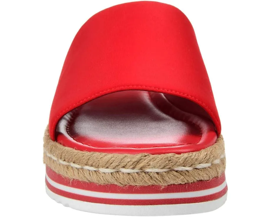 Сандалии Rosey с открытым носком на платформе из эспадрильи и пеной Comfort Foam