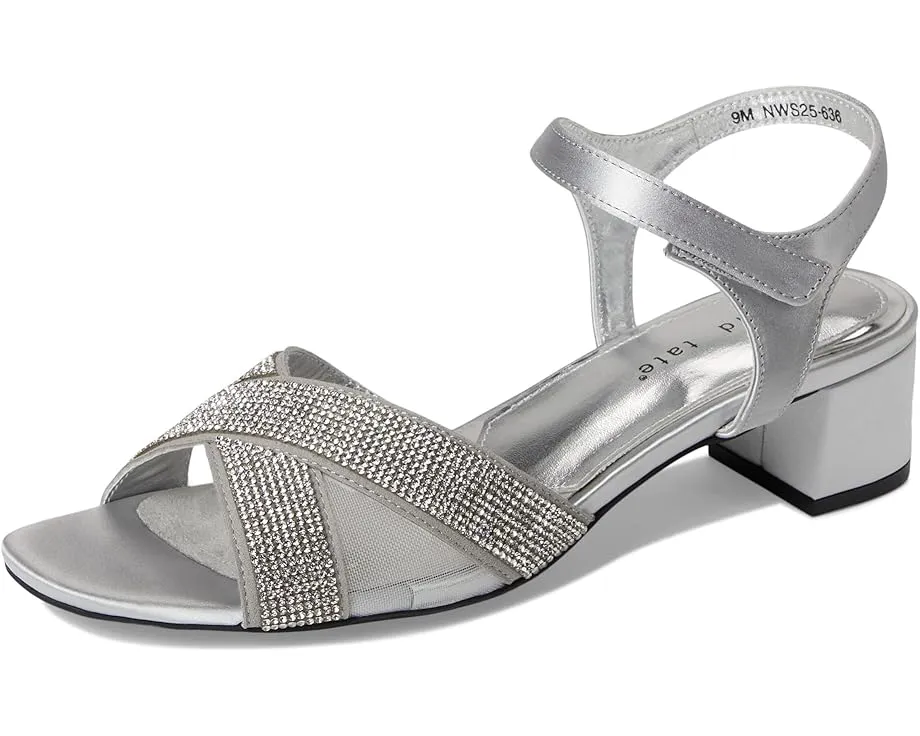 David Tate Босоножки Holiday на каблуке со стразами