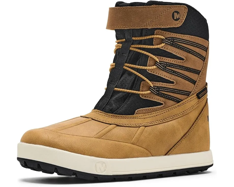 Детские зимние ботинки Merrell Kids Snow Bank 5.0 Waterproof с флисовой подкладкой