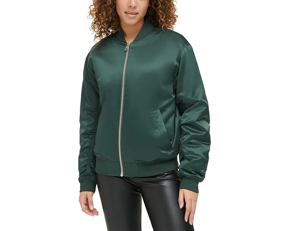 Levi's модная куртка-бомбер Fashion Bomber с рукавами-фонариками