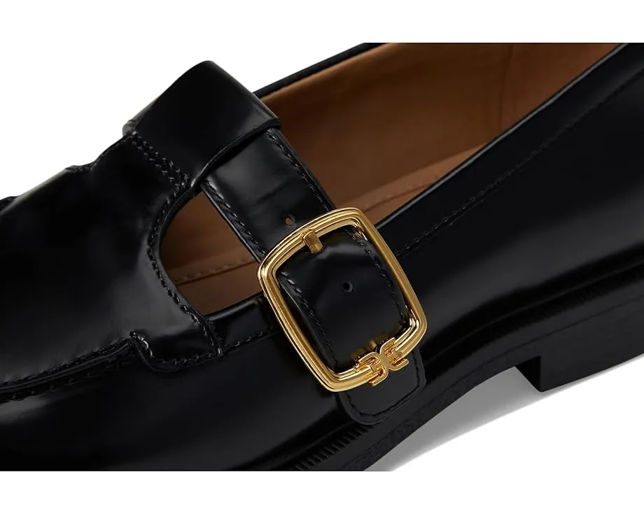Лоферы Elaina Sam Edelman с Т-образным ремешком и крупной пряжкой