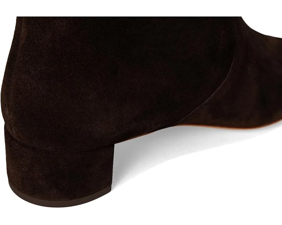 Высокие сапоги Loeffler Randall Indy на низком каблуке с квадратным носком