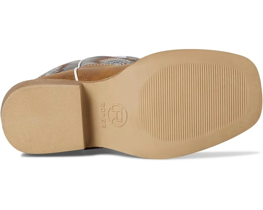 Roper Kids Walker ковбойские ботинки для детей с квадратным носком