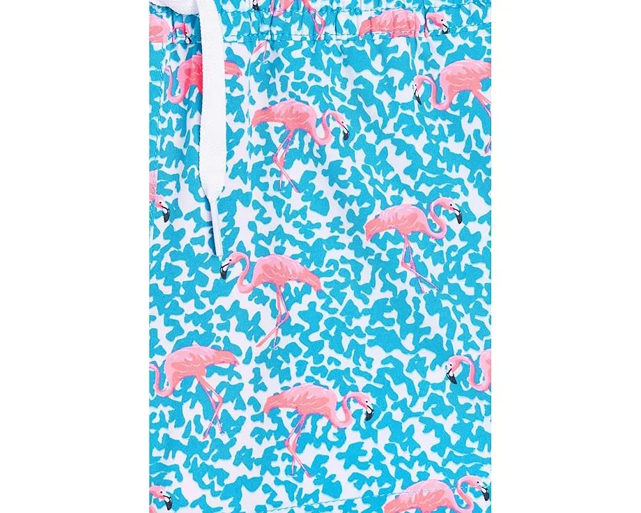 The Domingos Are For Flamingos Lined Swim Trunk (Big Kid)