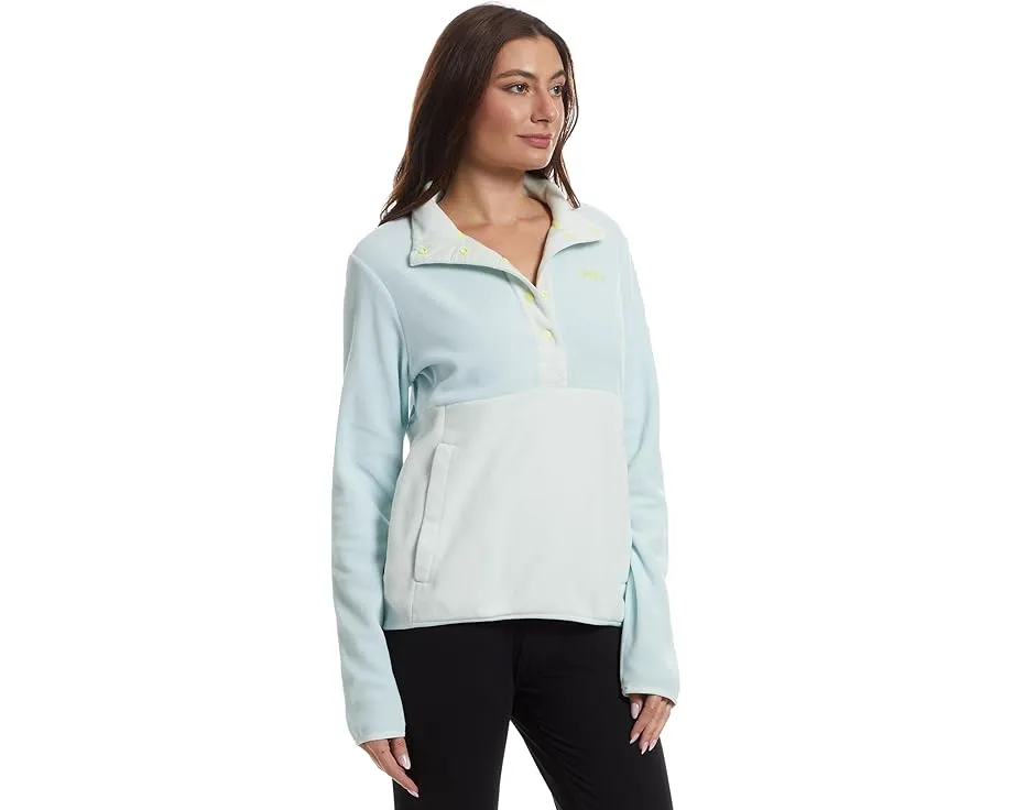 Толстовка Helly Hansen Daybreaker Snap Pullover из переработанного флиса с застежкой на кнопки